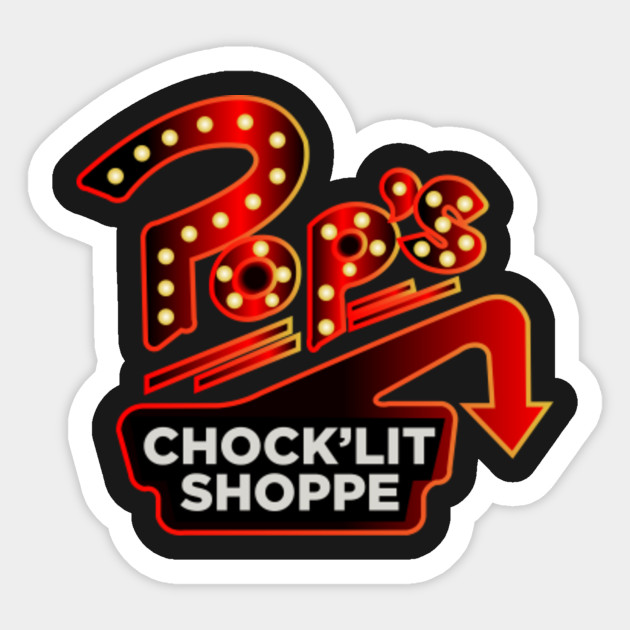  Riverdale  Pop  s Chock lit Shoppe Riverdale  Sticker  
